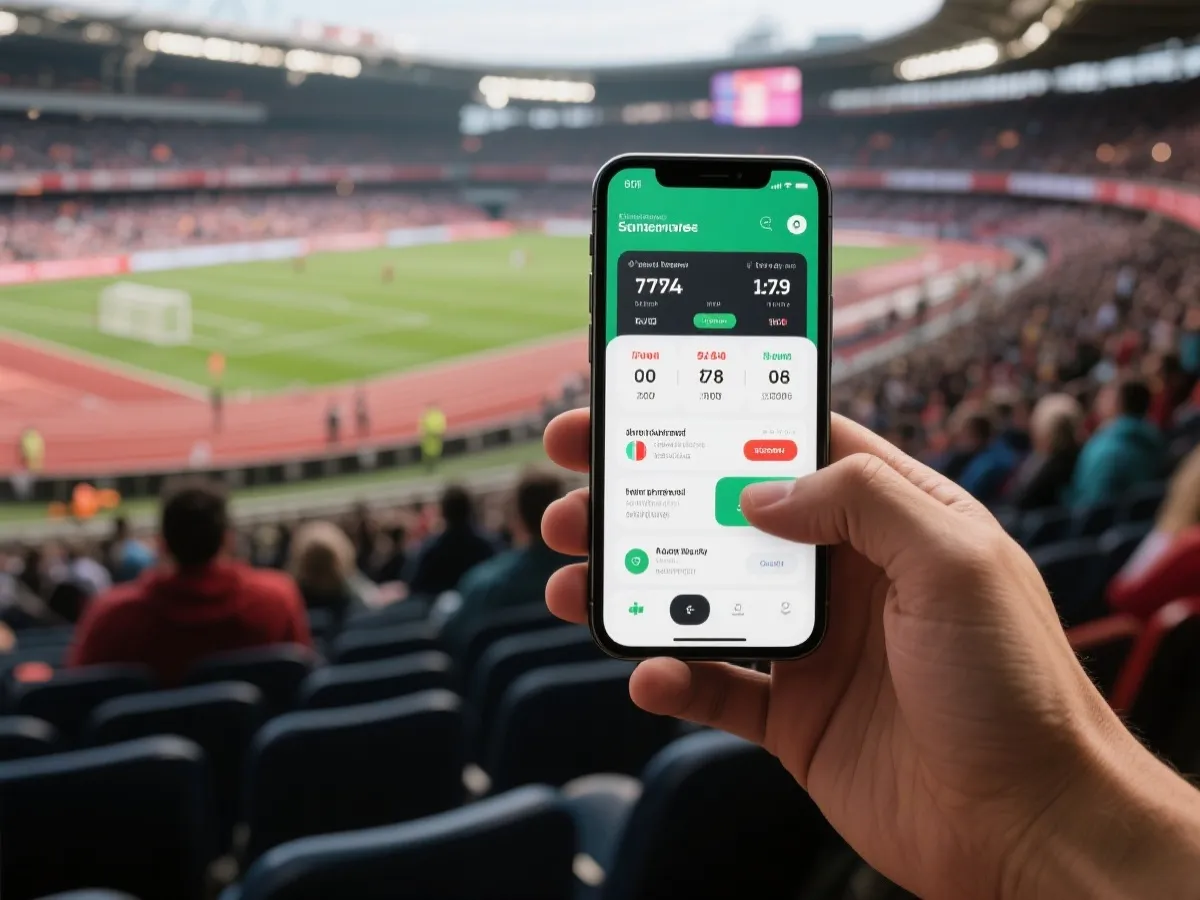 行動裝置下載與使用情境示意圖