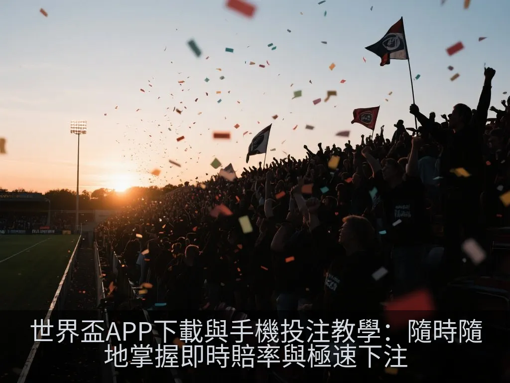 世界盃APP下載與手機投注教學：隨時隨地掌握即時賠率與極速下注